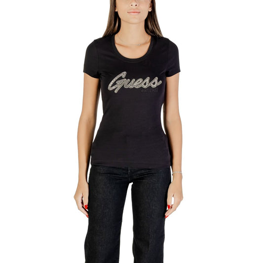 Black Cotton T-Shirt