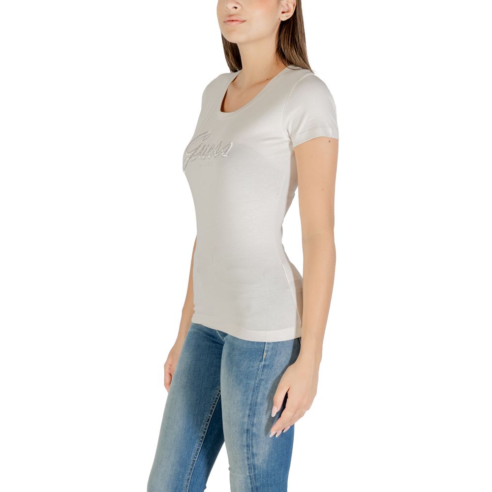 Beige Cotton T-Shirt