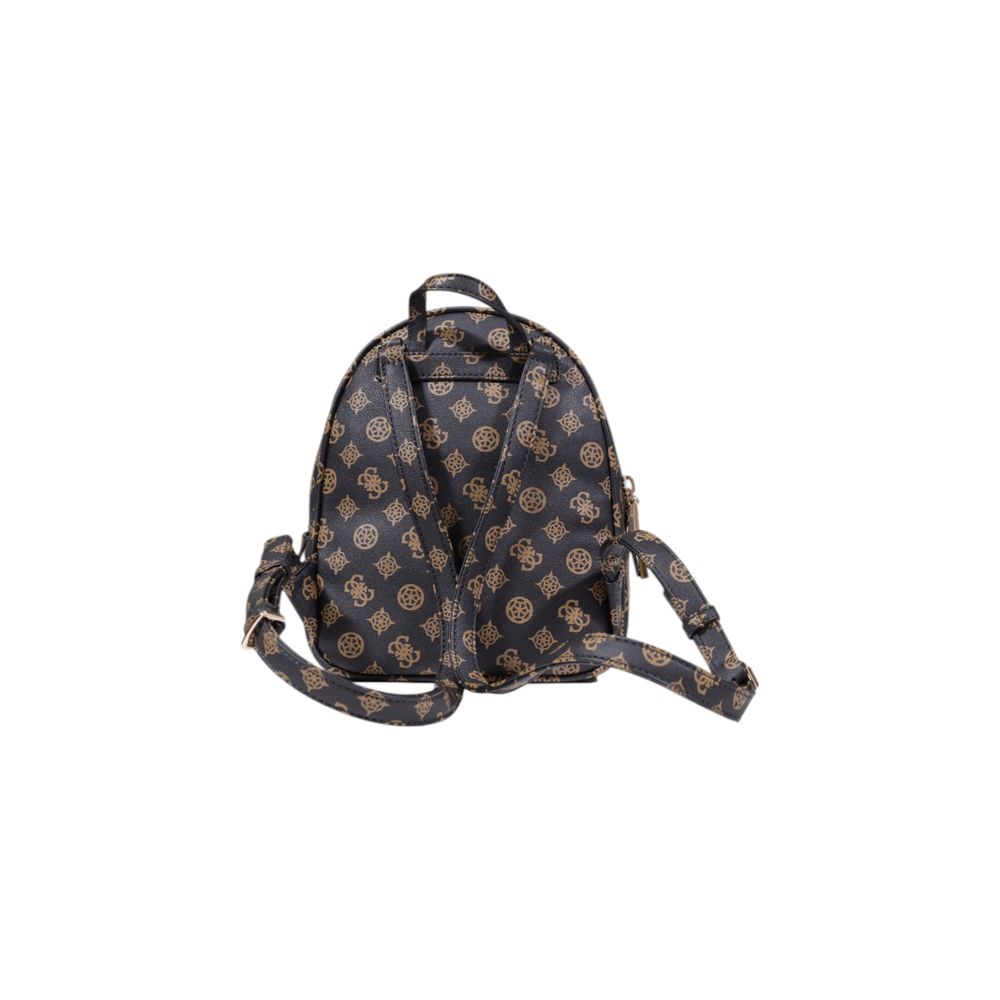 Brown Polyethylene Backpack