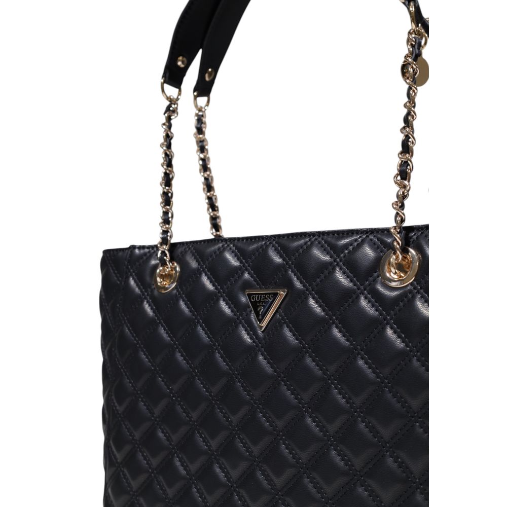 Black Polyethylene Handbag
