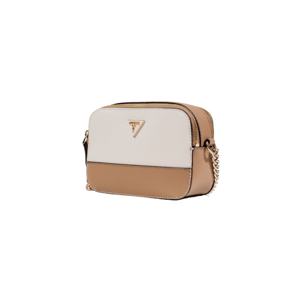 Beige Polyethylene Handbag