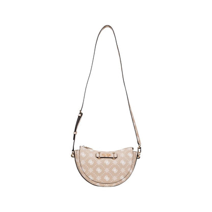 Beige Polyethylene Handbag