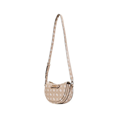 Beige Polyethylene Handbag