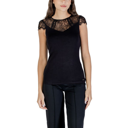 Black Viscose Blouse