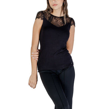 Black Viscose Blouse