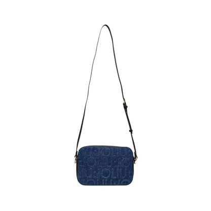 Blue Cotton Handbag