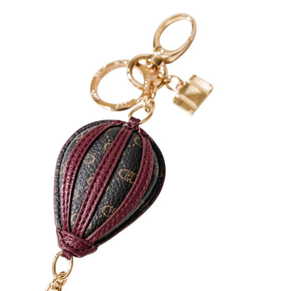 Purple Polyethylene Keychain