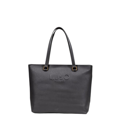 Gray Polyethylene Handbag