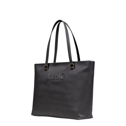 Gray Polyethylene Handbag