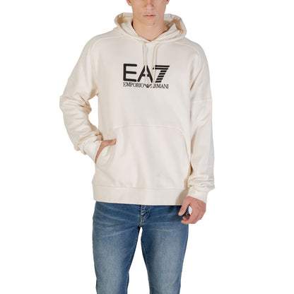 Black And White Cotton Hoodie