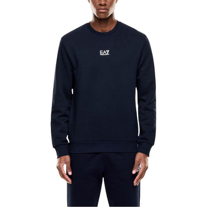 Blue Cotton Sweatshirt