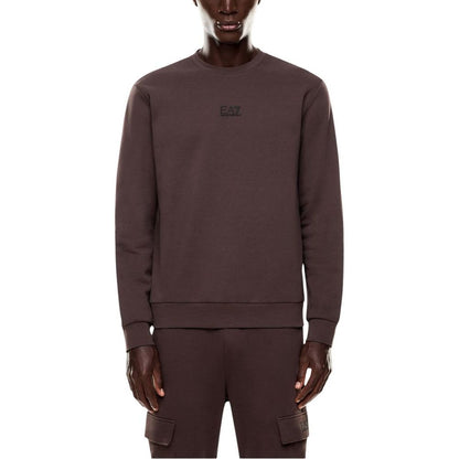Brown Cotton Sweatshirt