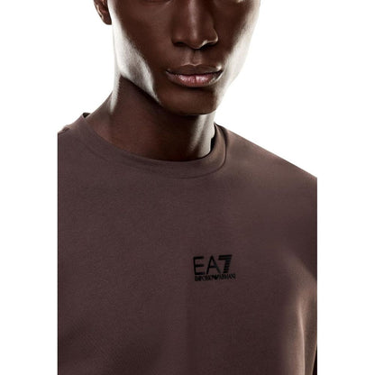 Brown Cotton Sweatshirt