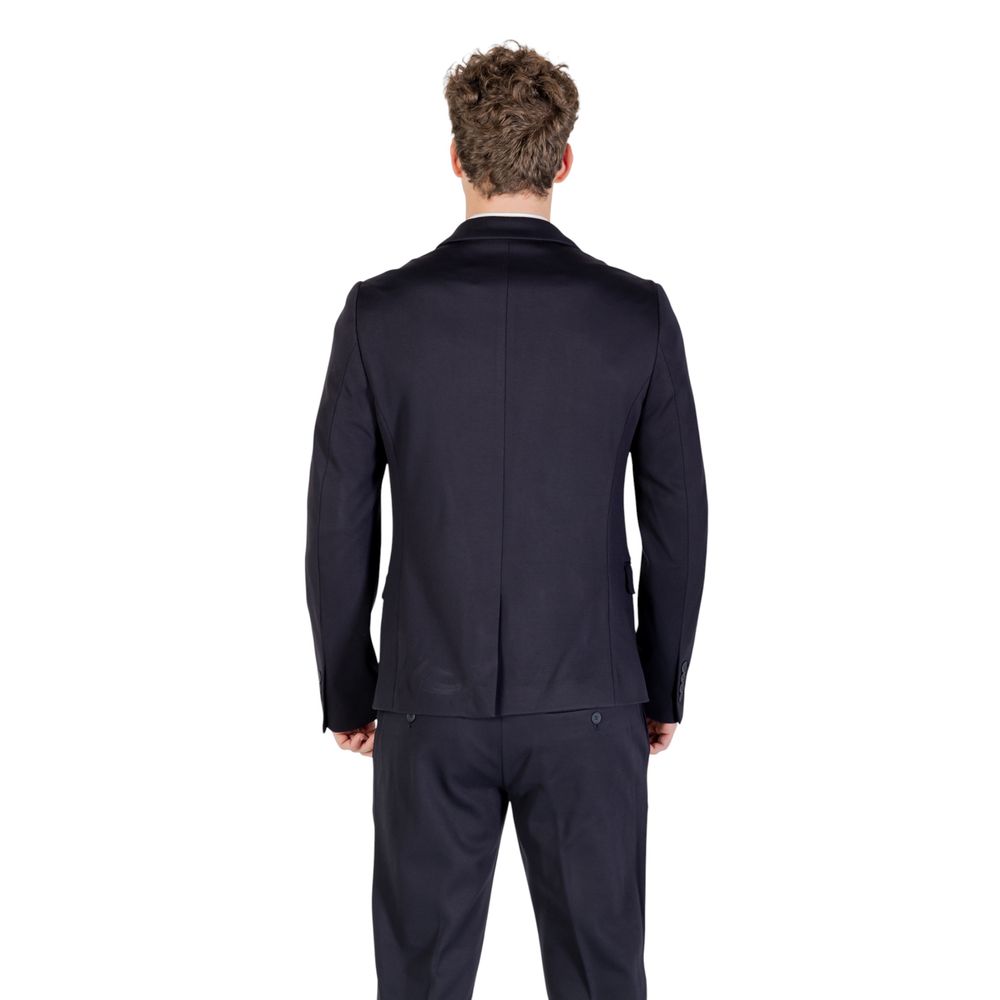 Blue Viscose Blazer