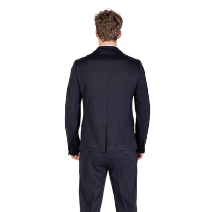 Blue Viscose Blazer