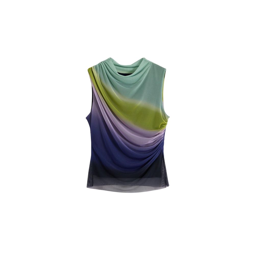 Purple Polyester Top