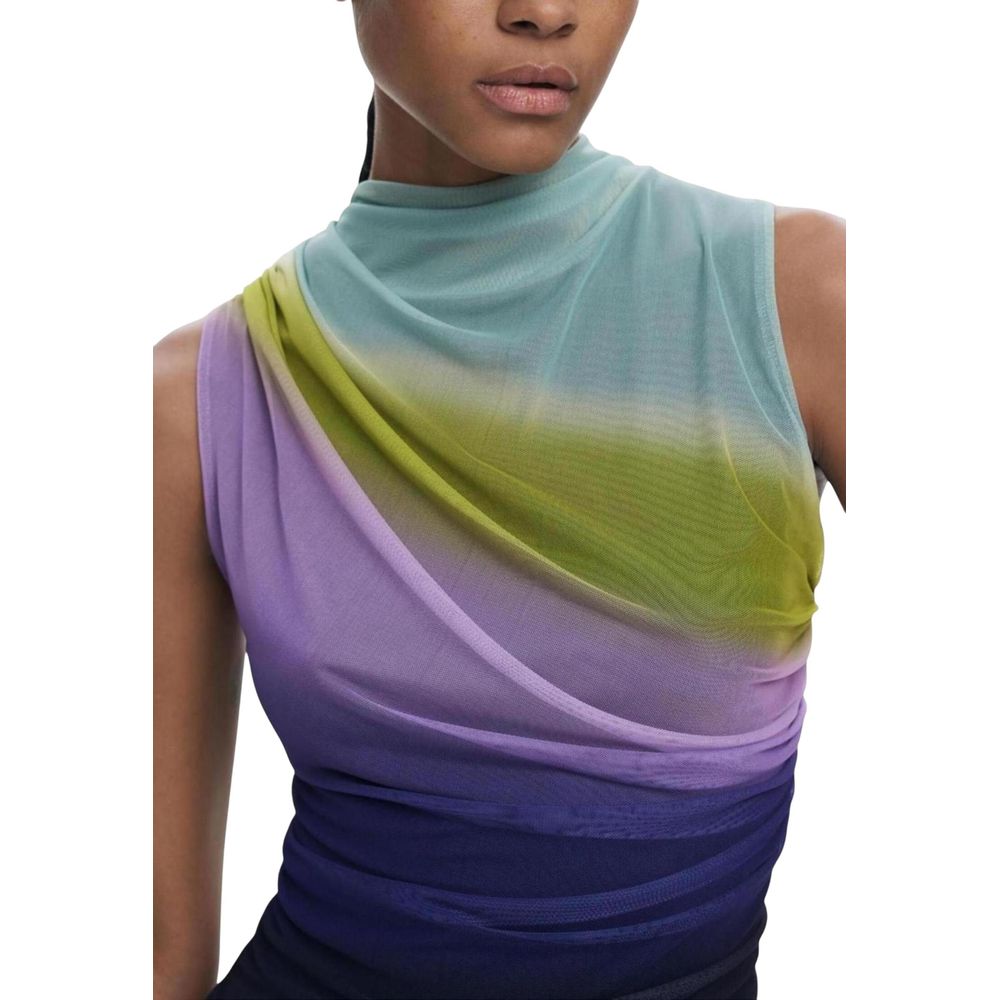 Purple Polyester Top