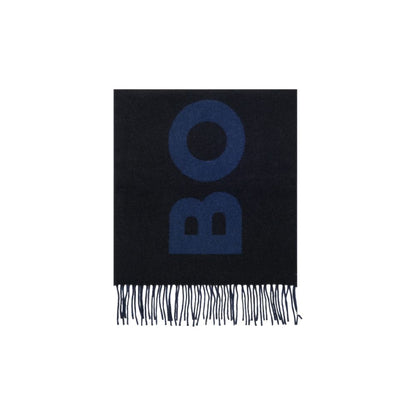 Black Wool Scarf