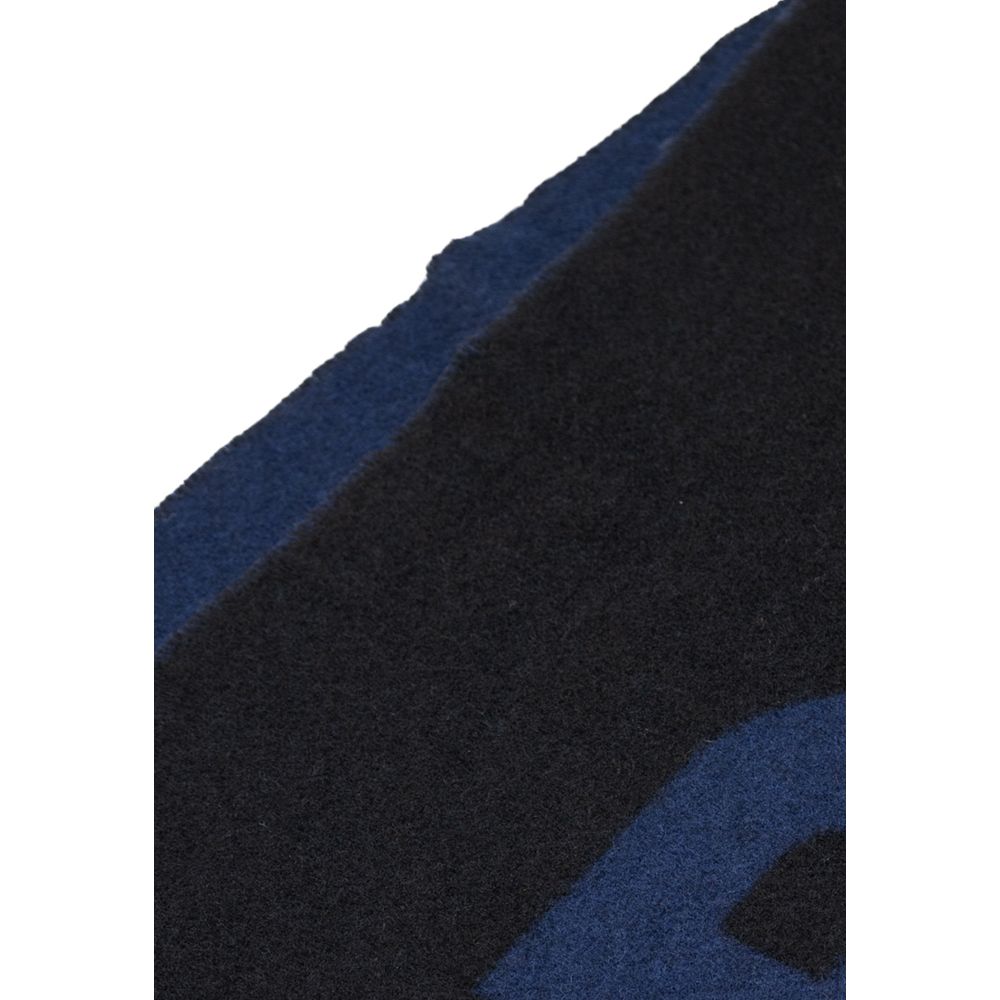 Black Wool Scarf