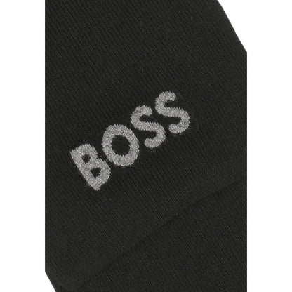 Black Polyacrylic Scarf