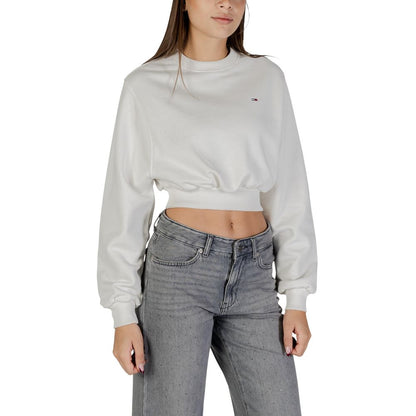 Cream Recycled Cotton Sweatshirt