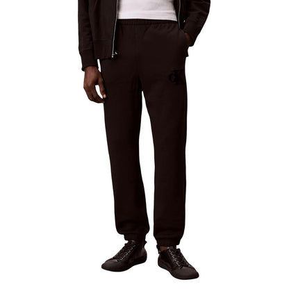 Black Cotton Joggers (Workout Pants)