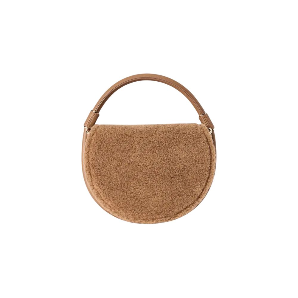 Brown Polyethylene Handbag