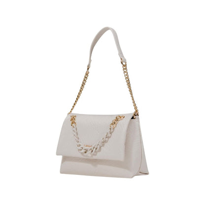 White Polyester Handbag