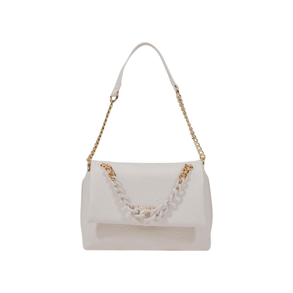 White Polyester Handbag
