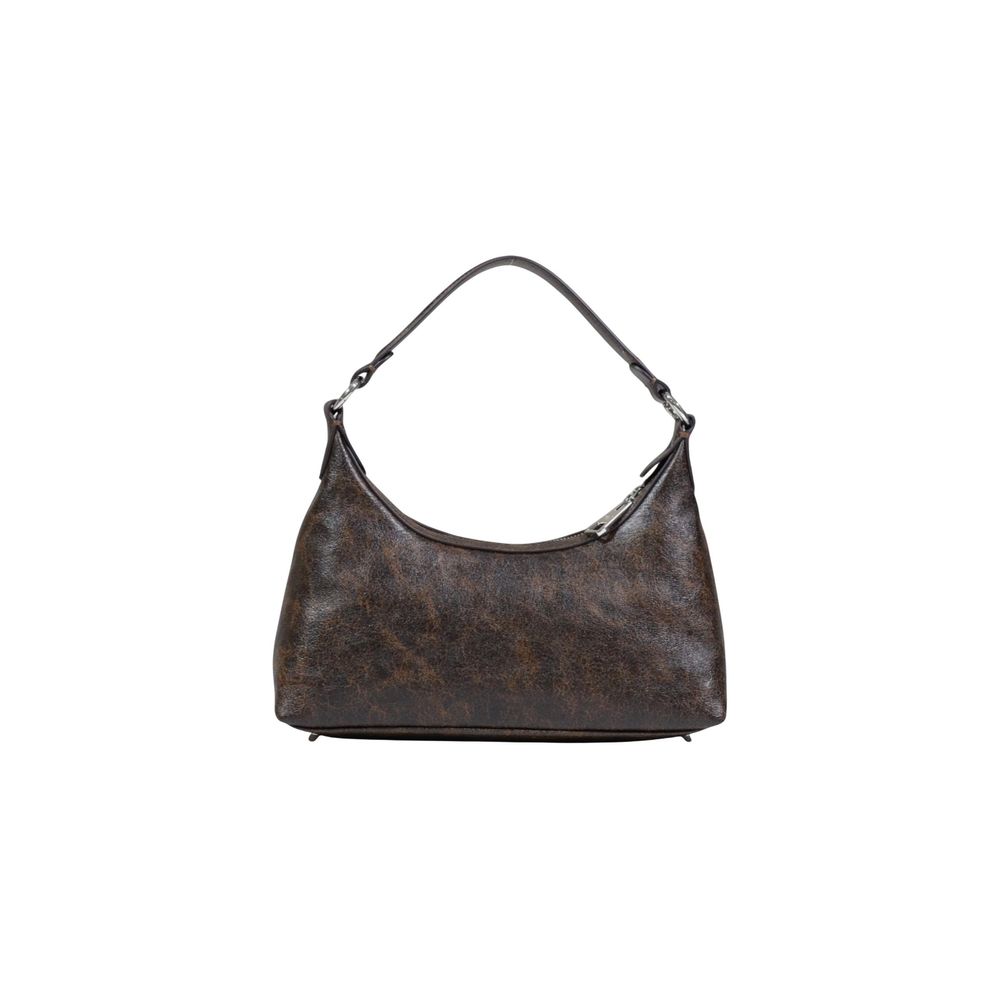 Brown Polyethylene Handbag