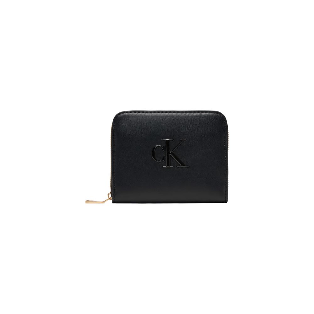 Black Artificial Leather Wallet
