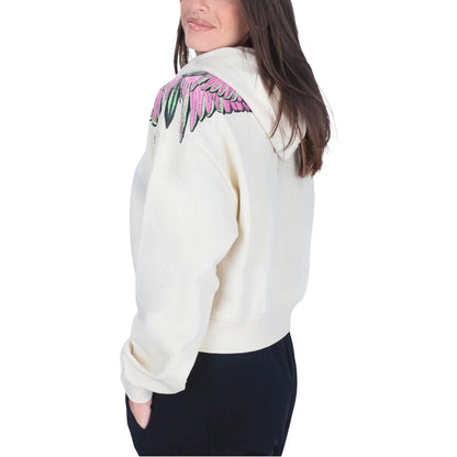 White Cotton Hoodie