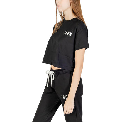 Black Cotton T-Shirt