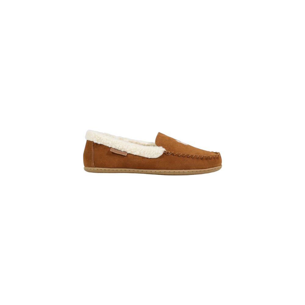 Brown Suede Leather Slippers