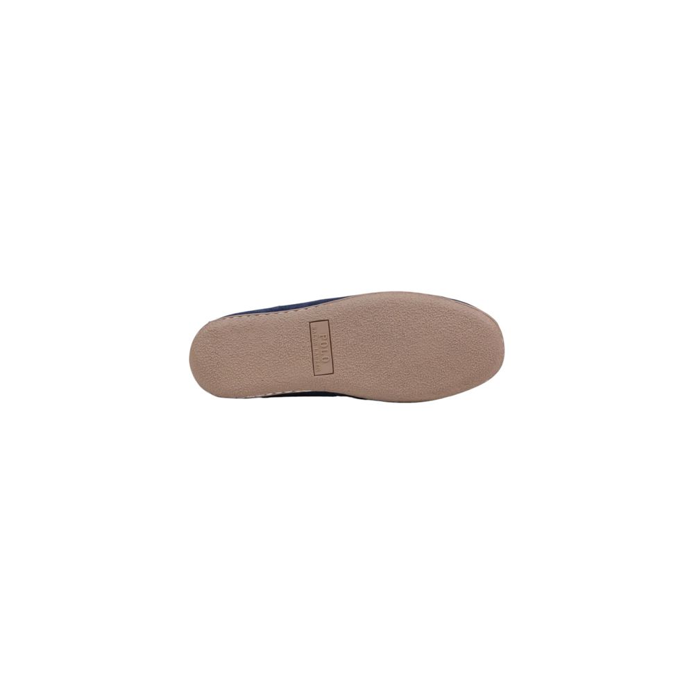 Blue Suede Leather Slippers