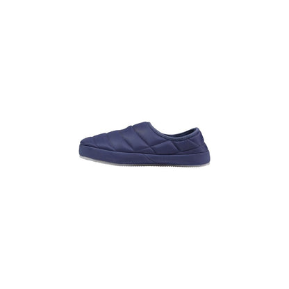 Blue Textile Slippers