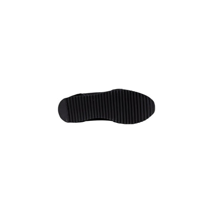 Black Polyamide Athletic Sneakers