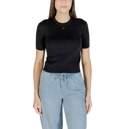 Black Recycled Cotton T-Shirt