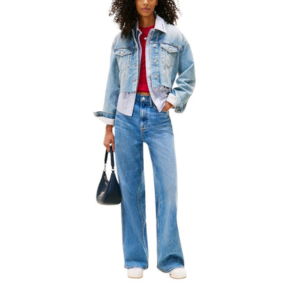 Light Blue Recycled Cotton Denim Jacket