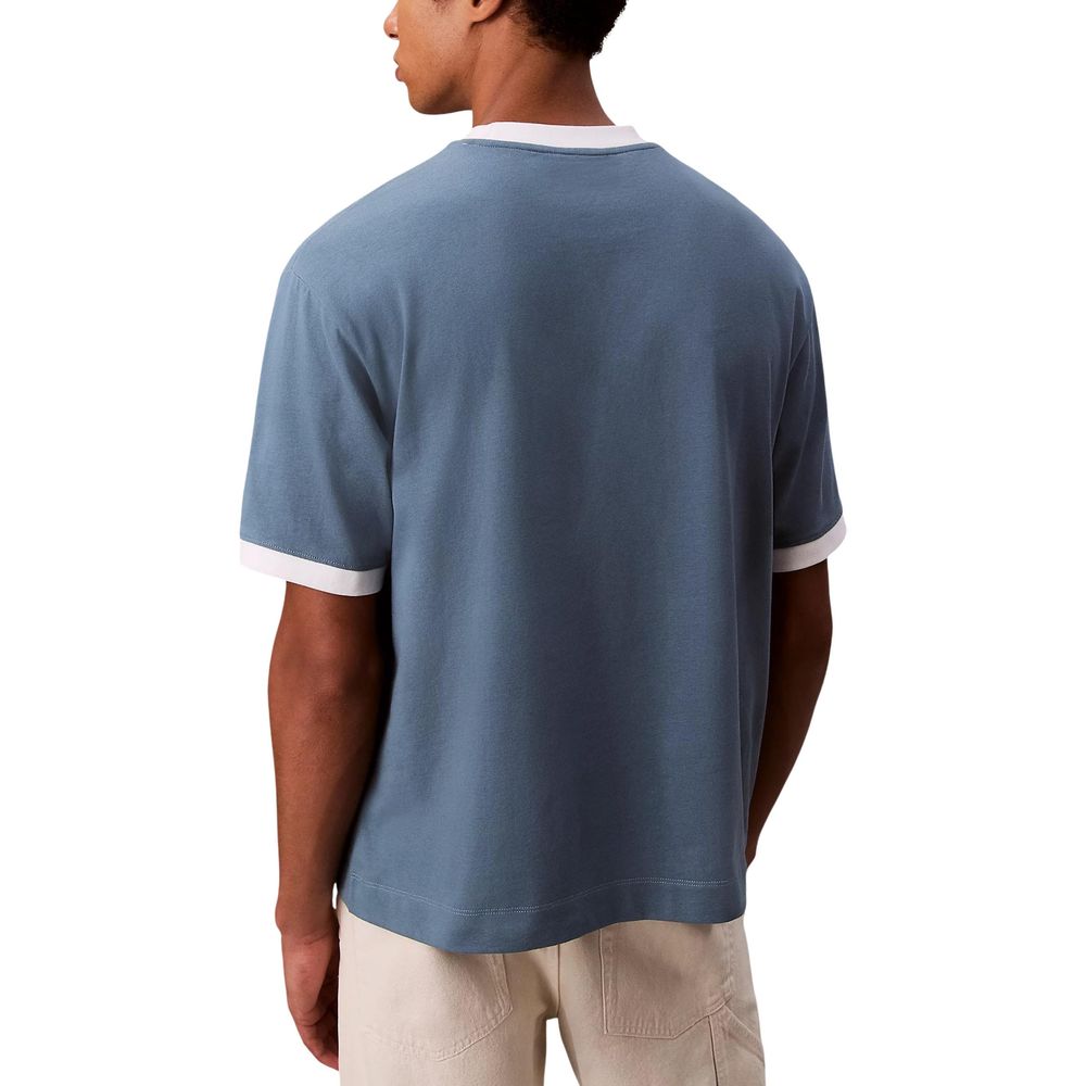 Blue Cotton T-Shirt