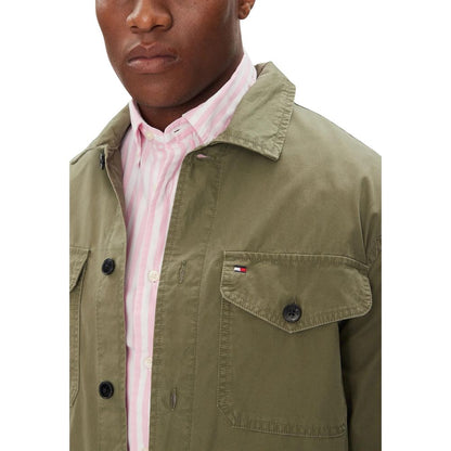 Bicolor Recycled Cotton Coat