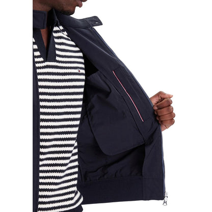 Blue Recycled Polyester Bomber