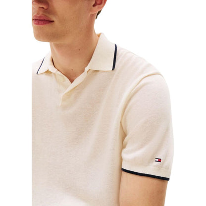 Beige Lyocell T-Shirt