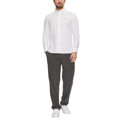 White Recycled Cotton Dress Shirt