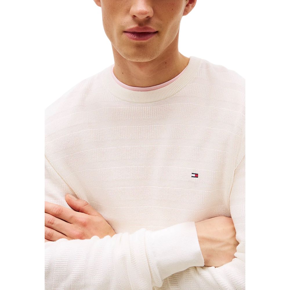 Beige Recycled Cotton Sweatshirt