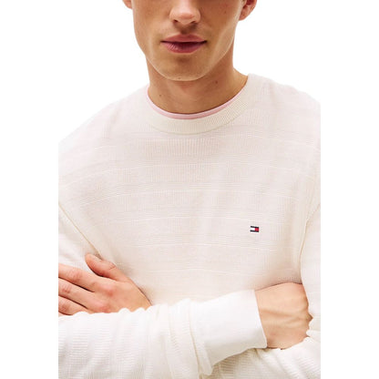 Beige Recycled Cotton Sweatshirt
