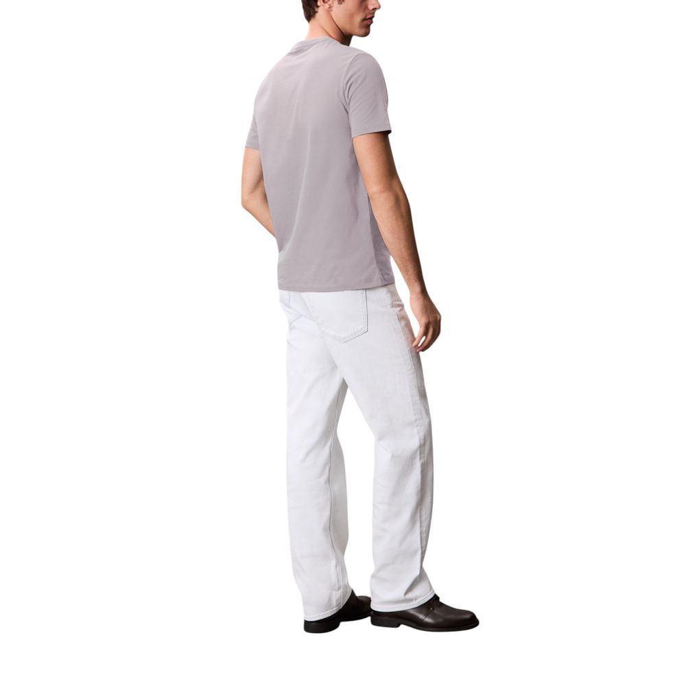Gray Cotton T-Shirt