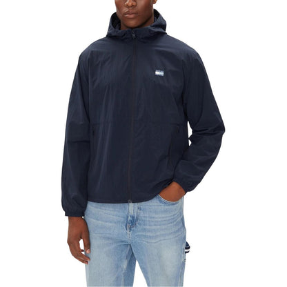 Blue Polyamide Shell Jacket