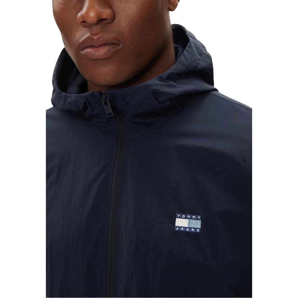 Blue Polyamide Shell Jacket
