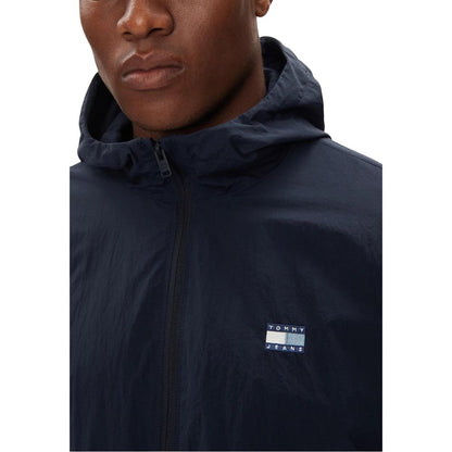 Blue Polyamide Shell Jacket